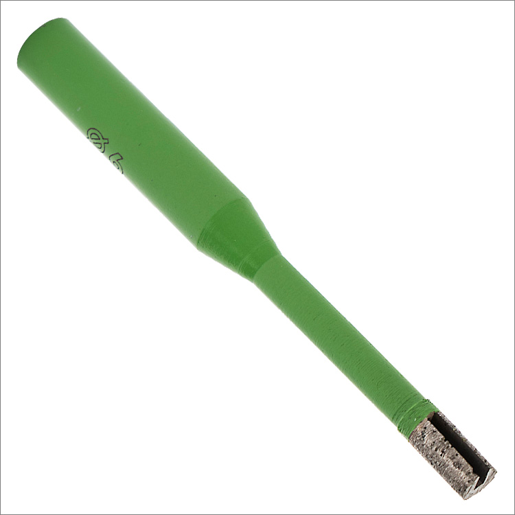 1/4 inches 6mm diamond drill bit with U slot segment